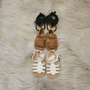 Baby girl sandal bundle